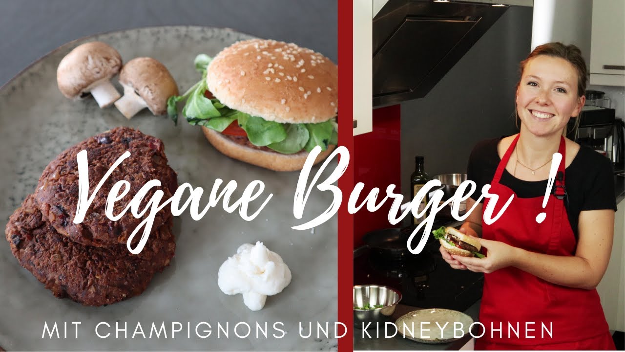Vegane Burger selber machen | ganz einfach | Koch' vegan