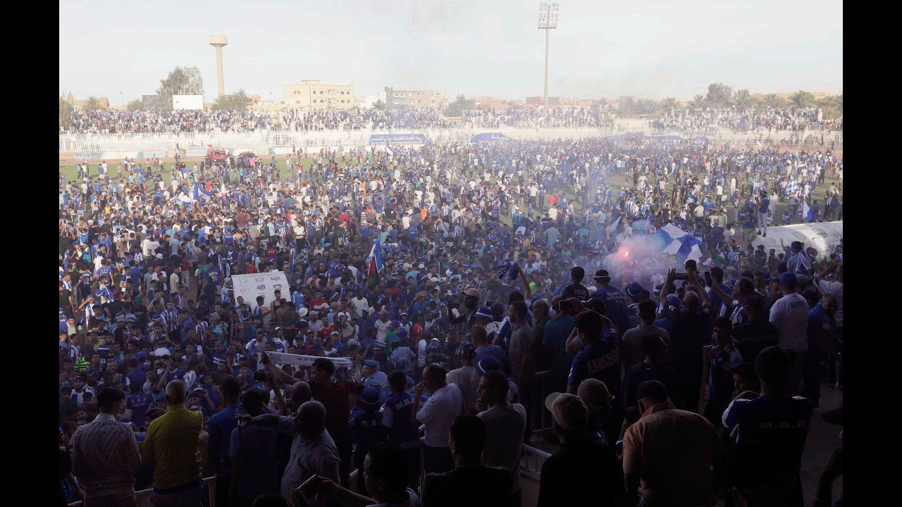 أجواء تاريخية  بعد الصعود التاريخي للمستقبل الرويسات    Accession  historique du MB Rouissat