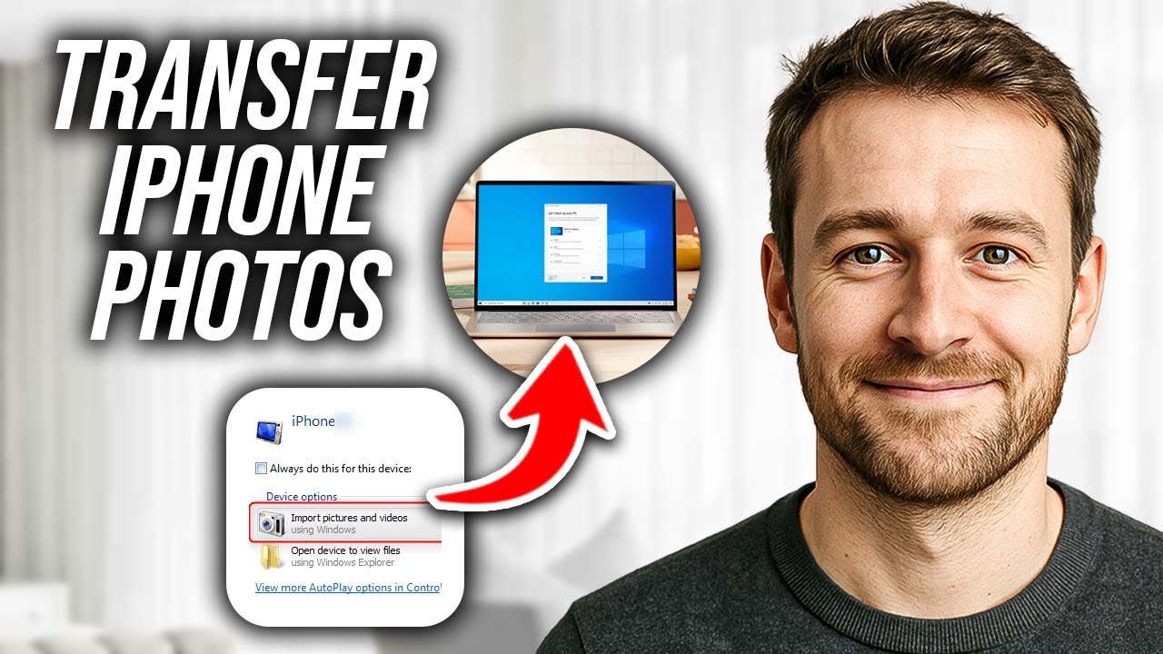 Как перенести фотографии и видео с iPhone на ПК с Windows