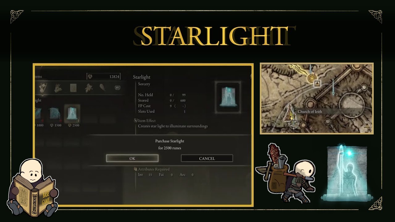 ELDEN RING™ Starlight sorcery location