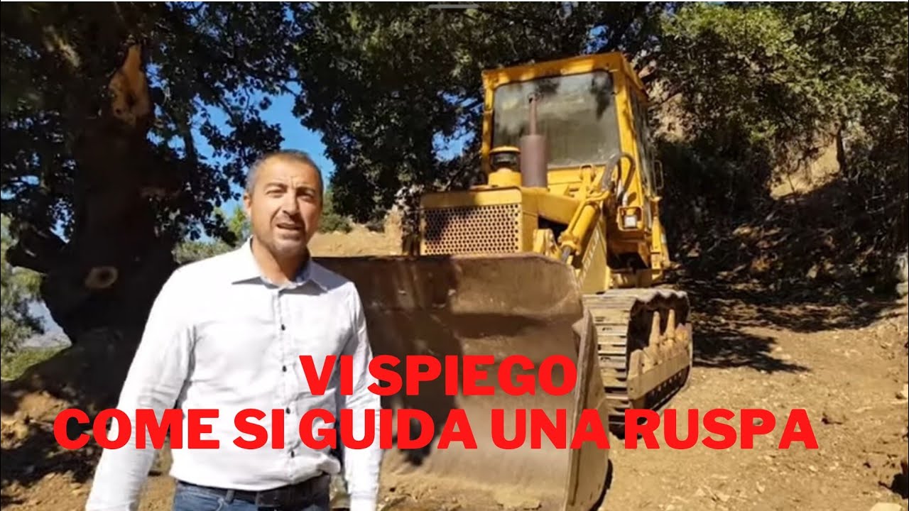Vi spiego come si guida una ruspa Fiat Allis 10 C