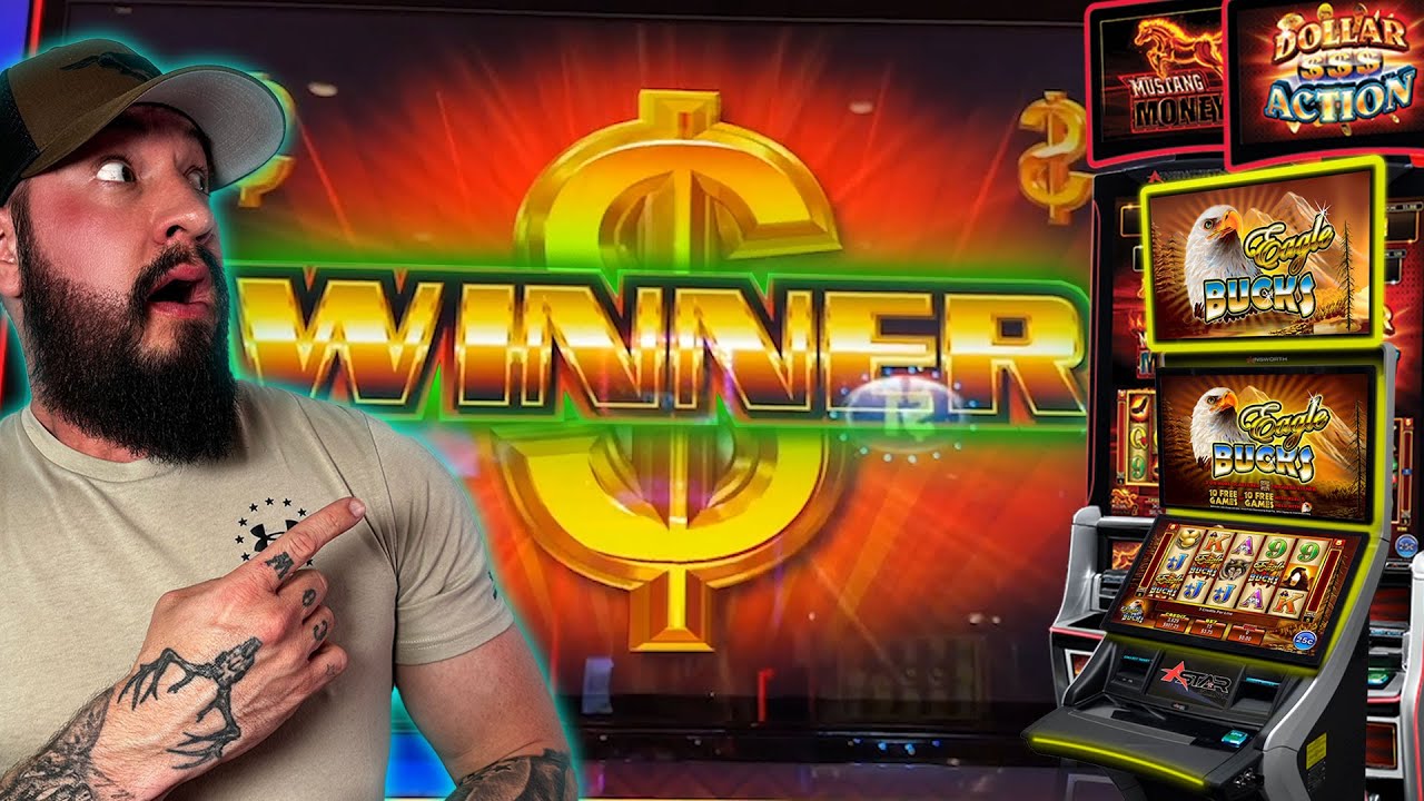 Winning at Must-Hit By Slot Games! 🎰 Eagle Bucks, Dollar Action, and Mustang Money 2