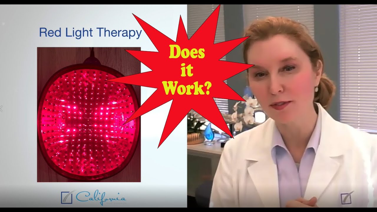 Red Light Hair Loss Therapy - Does it Really Work?