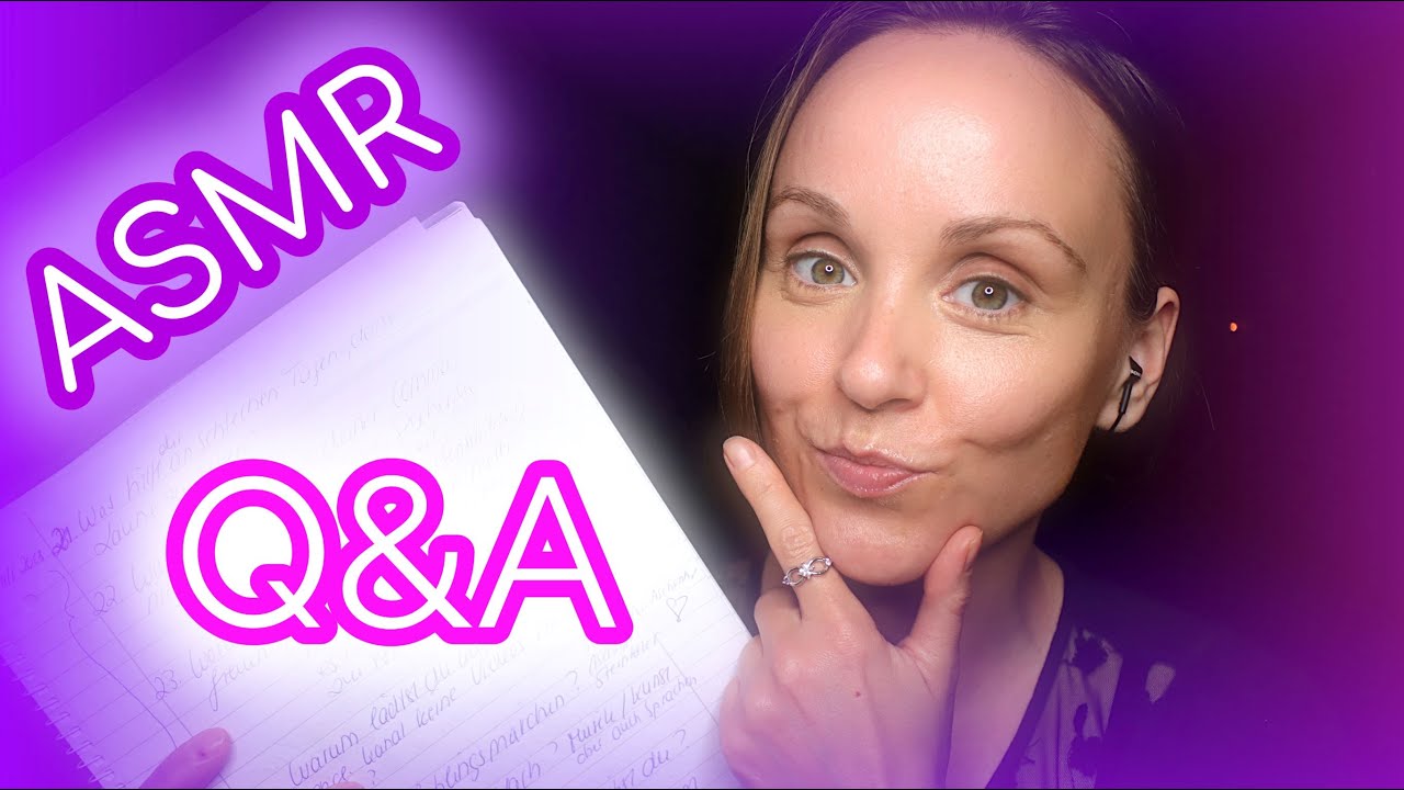 ASMR Q&A✅ Ehrliche, direkte Antworten auf 9 Fragen❓😎 | Meine Persönliche Love Story❣️| Soft Spoken