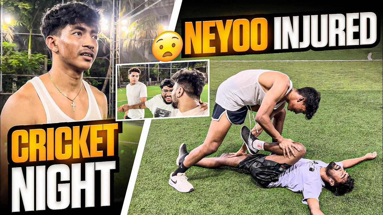 Neyoo Injured | Cricket Night With Team Godlike | Gaming Guru