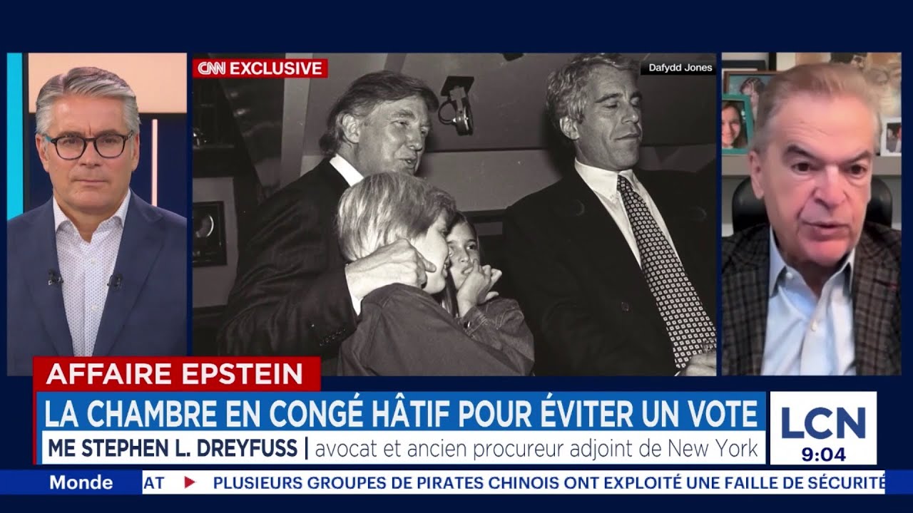 Trump «incapable de se distancer» d'Epstein | Entrevue