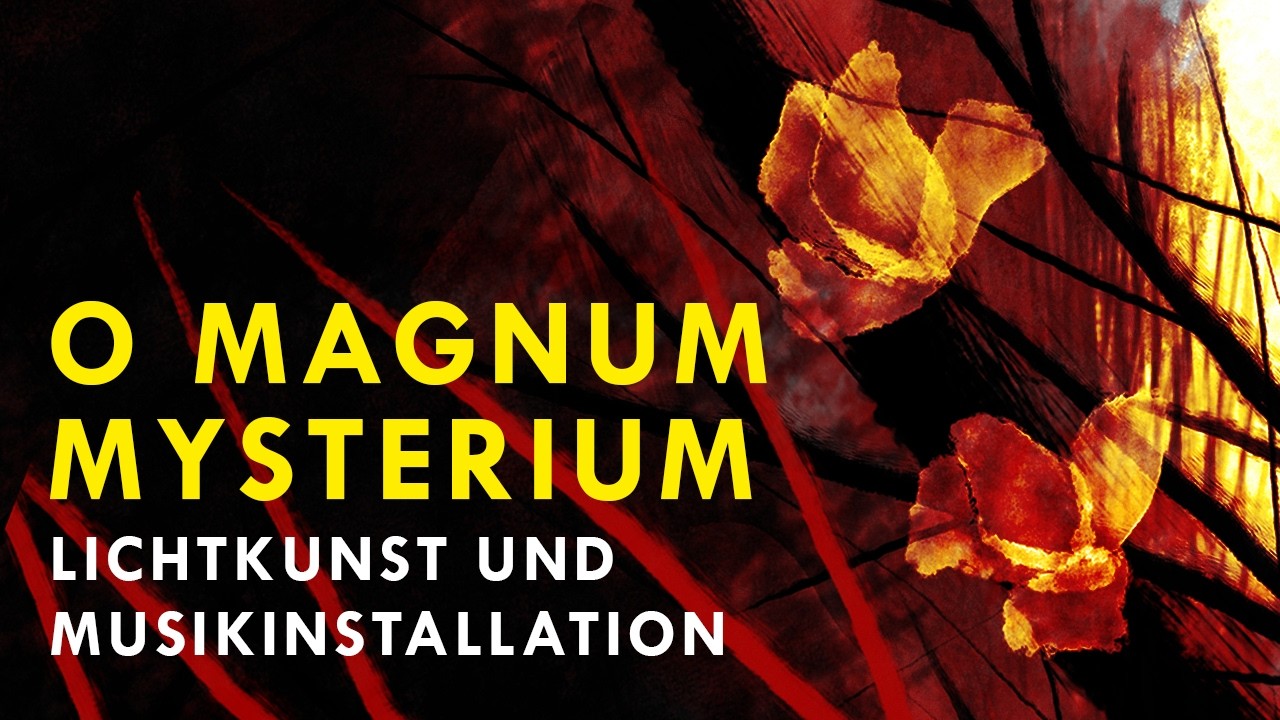 Lichtkunst und Musikinstallation von KOPFFARBEN und LKMD Ingrid Kasper  im Augustinerkloster Erfurt