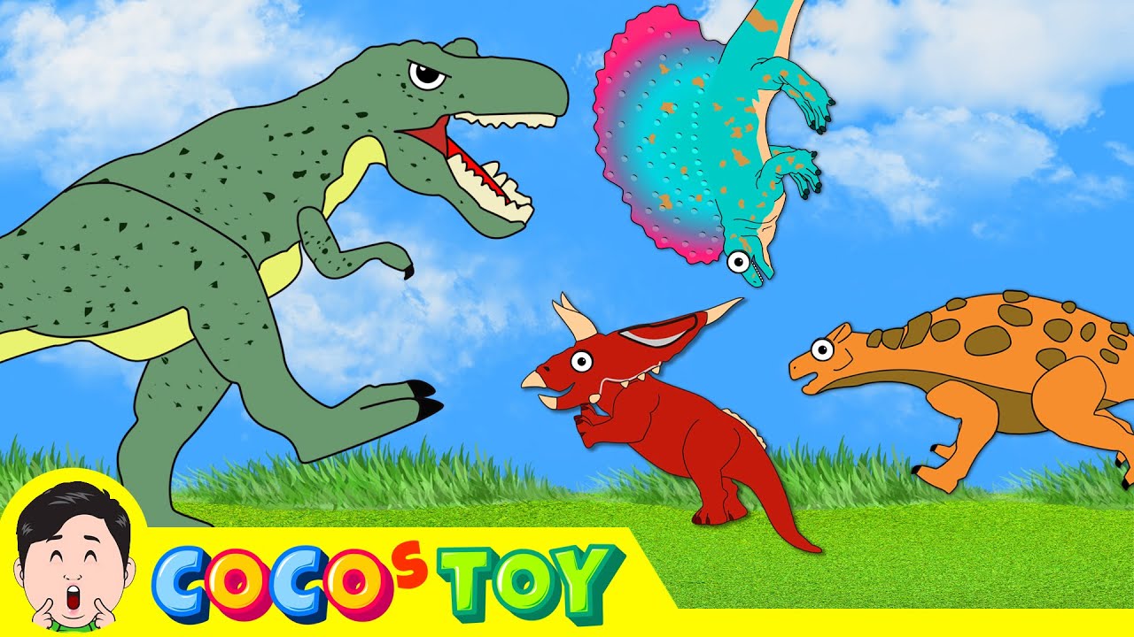 Подожди немного, мы бежим к тебе!ㅣдети динозаврыㅣCoCosToy