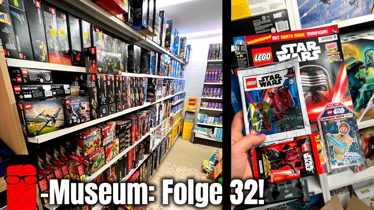 LEGO Geschäft im Nirgendwo erkunden 👀 | Magazine werden gut! | Museums Vlog #32