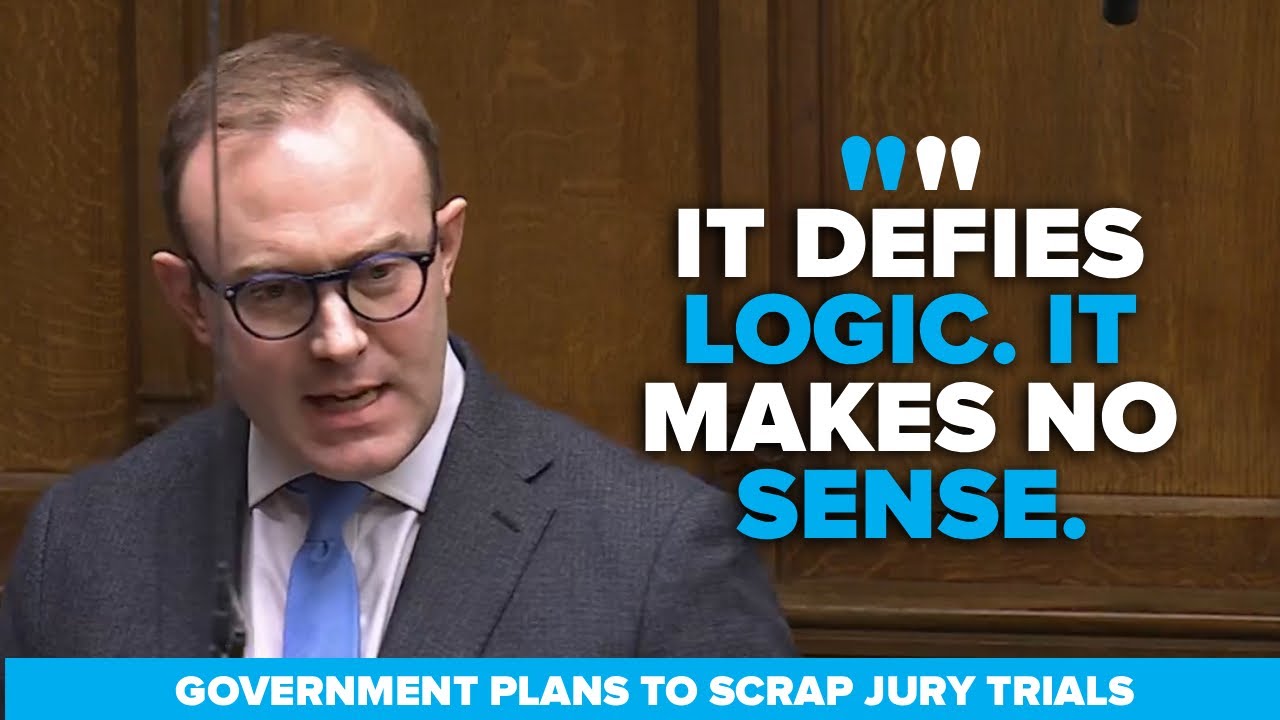 Blake Stephenson MP Hits Out At Government Plans To Scrap Jury Trials