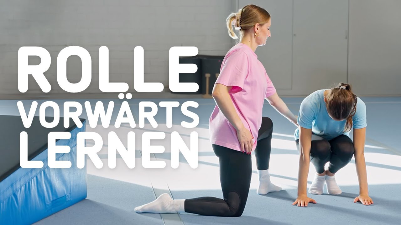 Rolle vorwärts lernen | Übungen mit Keilmatte | Sport-Thieme