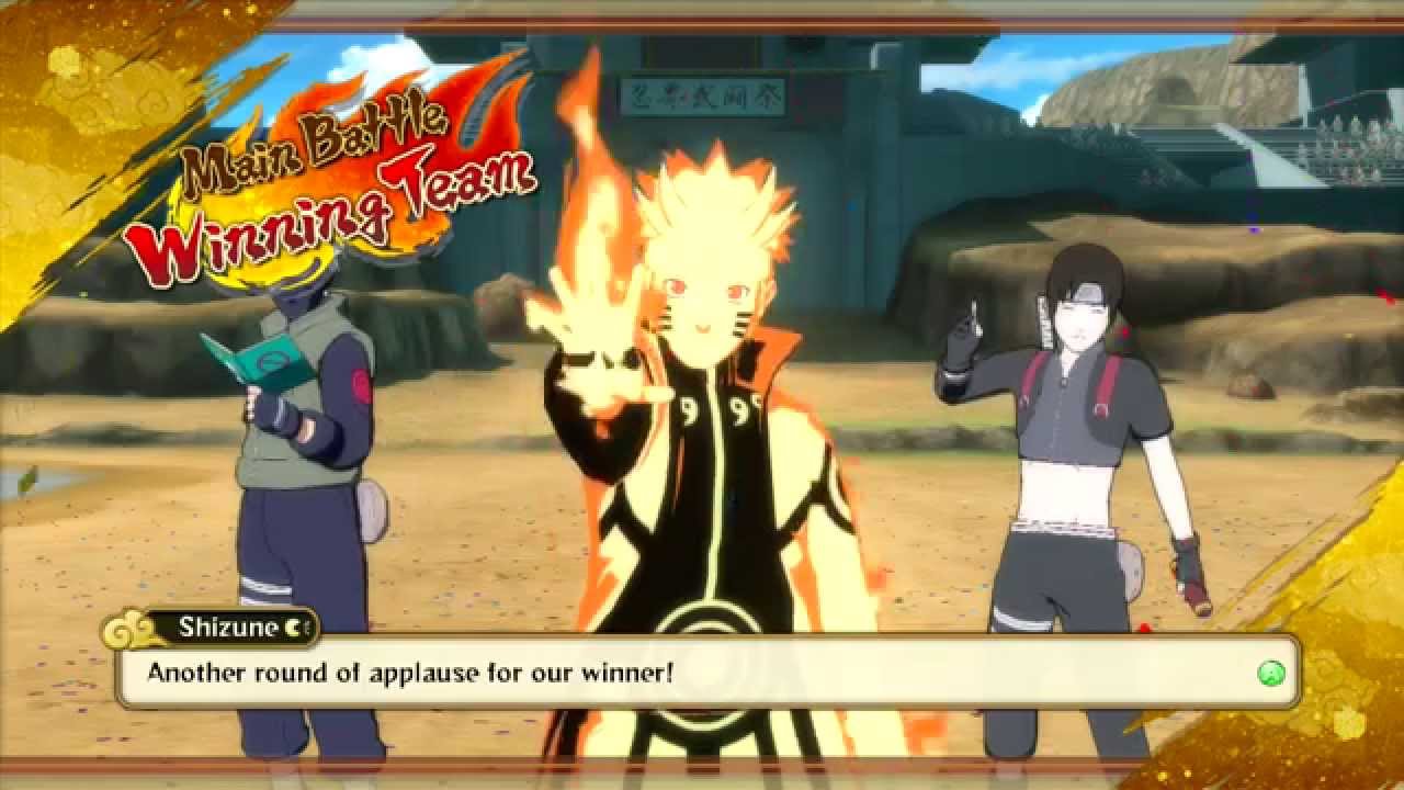 Naruto Shippuden: Ultimate Ninja Storm Revolution - World Tournament Mode D Walkthrough  (English)