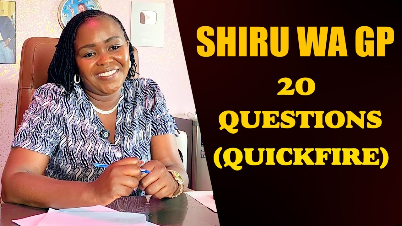 SHIRU WA GP | 20 QUESTIONS (QUICKFIRE) (G-Bluster)