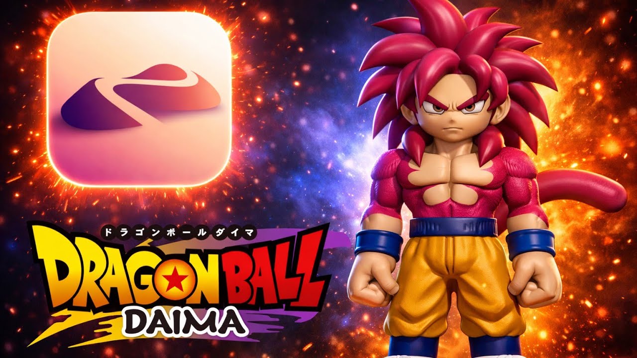 Vamos con todo con Goku ssj4 Daima en vivo por Nomad Sculpt con mi celular!