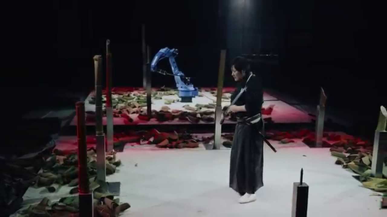 Starcie samuraja  i robota YASKAWA BUSHIDO PROJECT | YASKAWA