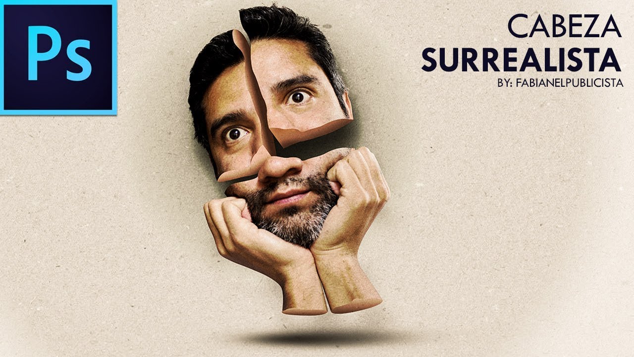 Cabeza surrealista | Photoshop | TUTORIAL #70 | Español