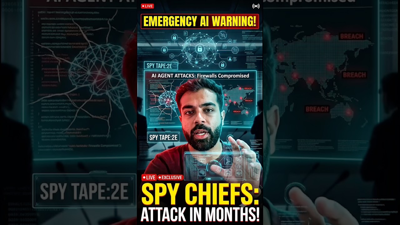 Spy Agencies Issue EMERGENCY AI Warning! 🚨