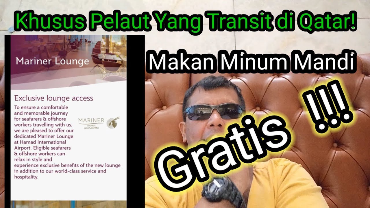 Mariner Lounge  Doha Qatar//Khusus Buat Pelaut