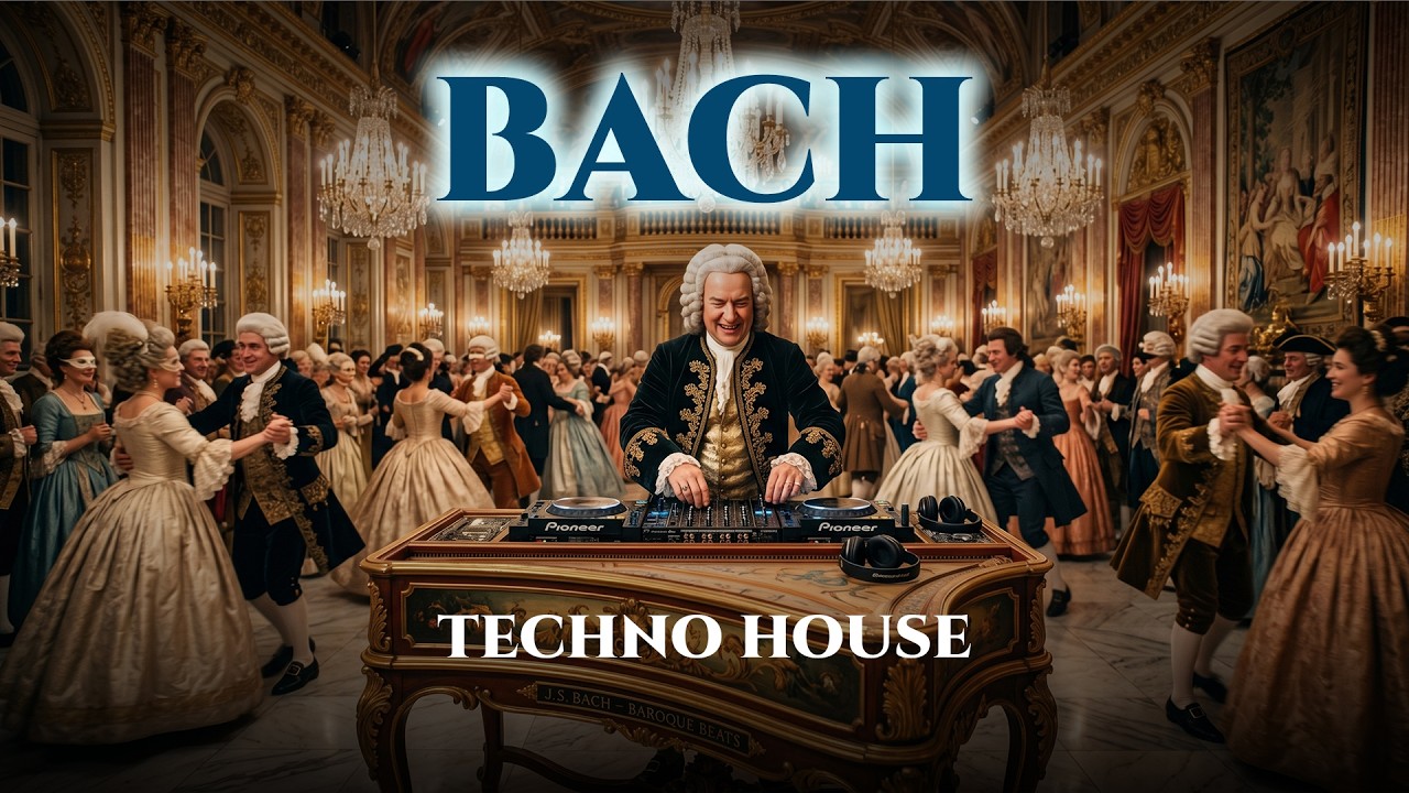 Bach Techno House &ndash; Hypnotic Melodic Techno for Flow & Deep Work