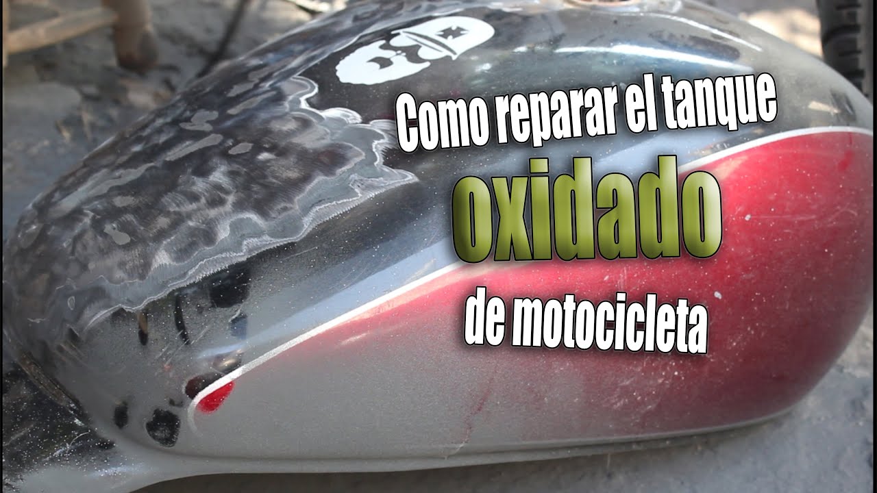 Vlog115 Restauración de tanque de gasolina oxidado