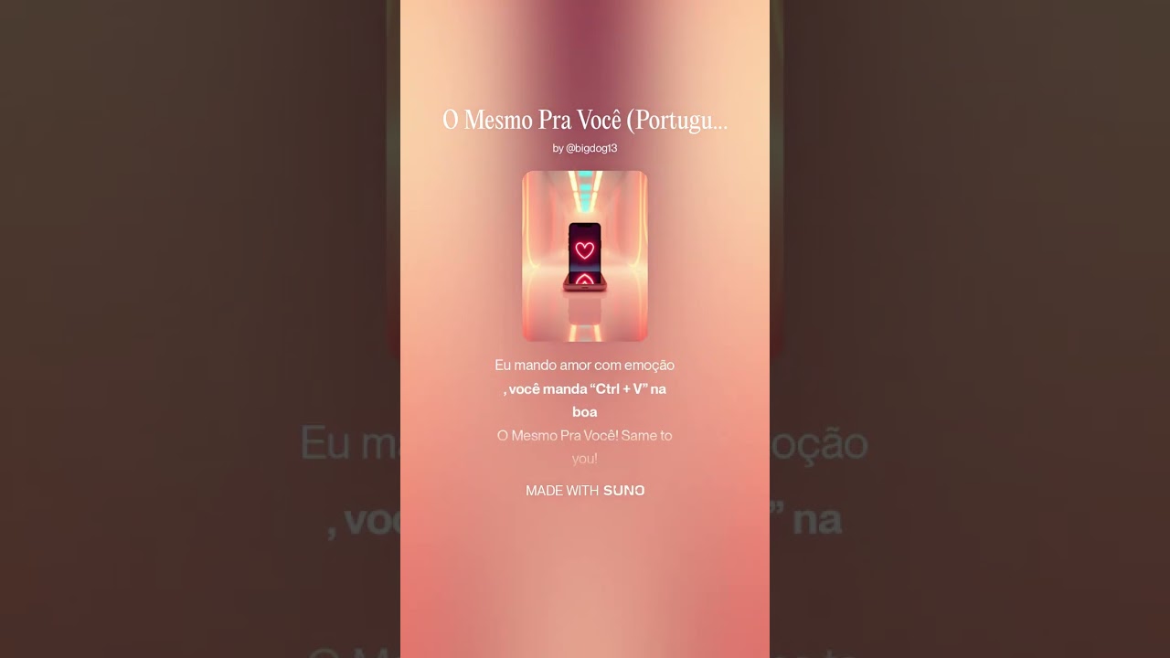 O Mesmo Pra Você (Portuguese Brazilian Pop) (Male) Same To You | Verman Bedessee and BDC A.I.M. Band
