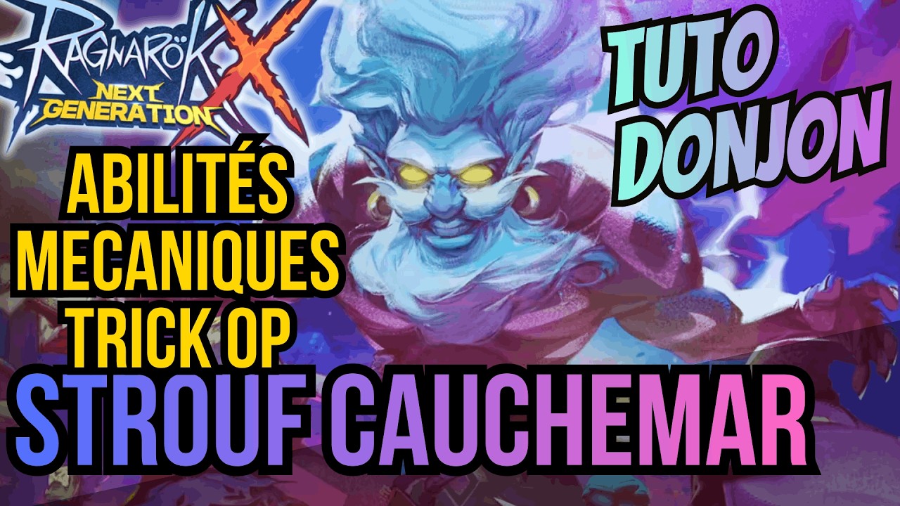 TUTO DONJON : TEMPLE PERDU CAUCHEMAR, UNE TECHNIQUE SECRÈTE OP sur Ragnarok X Next Generation