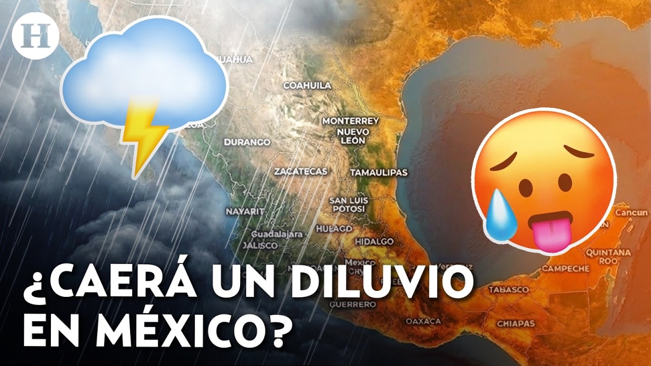 &iexcl;Calor de 45&deg; y lluvias torrenciales! M&eacute;xico vivir&aacute; clima extremo por frente fr&iacute;o y onda de calor