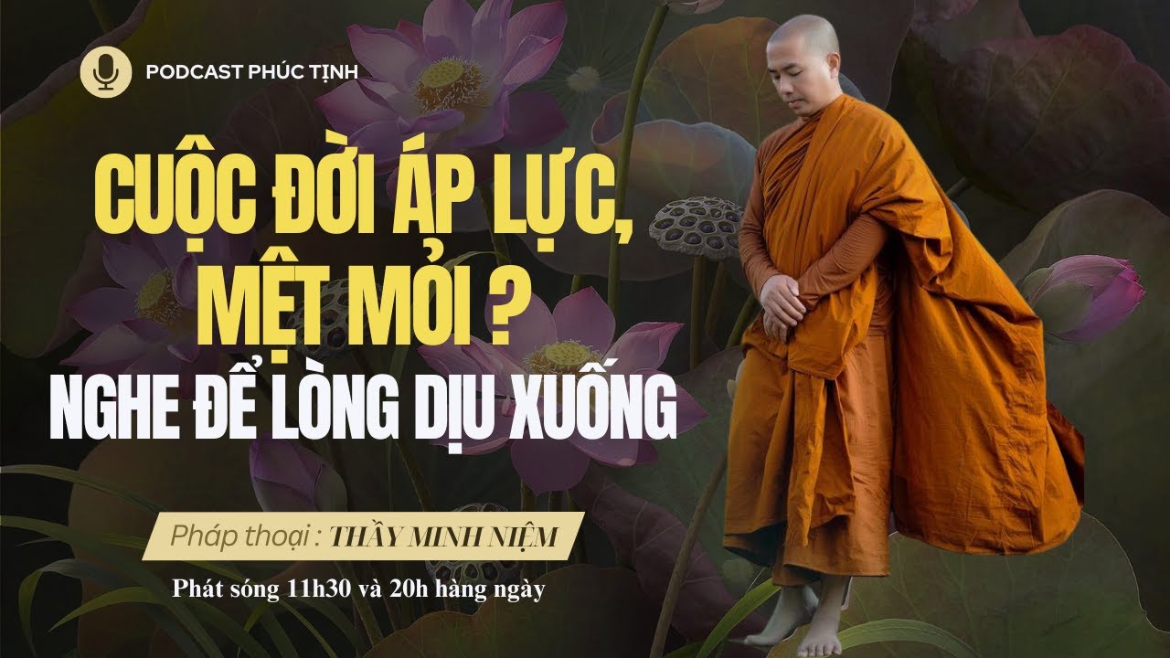 Cuộc Đời Áp Lực? Hãy Nghe Để Lòng Dịu Xuống | Thầy Minh Niệm | Phúc Tịnh