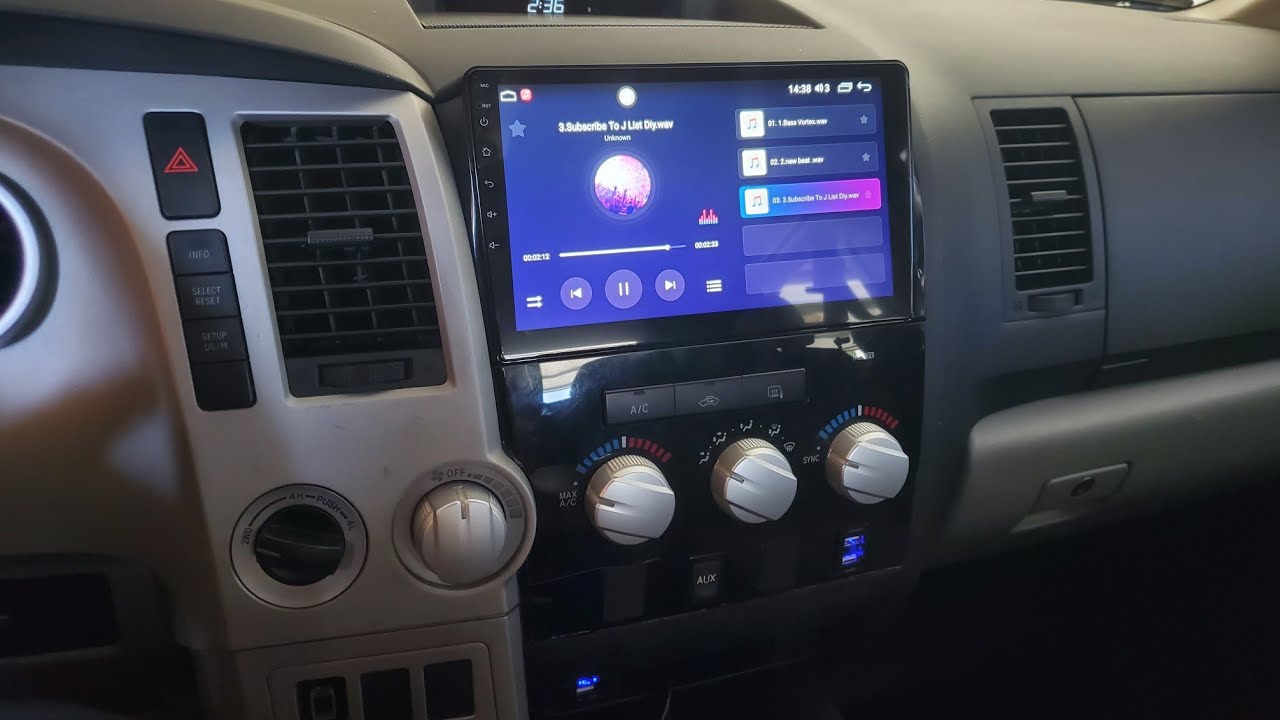 07-13 Простая установка стереосистемы Toyota Tundra