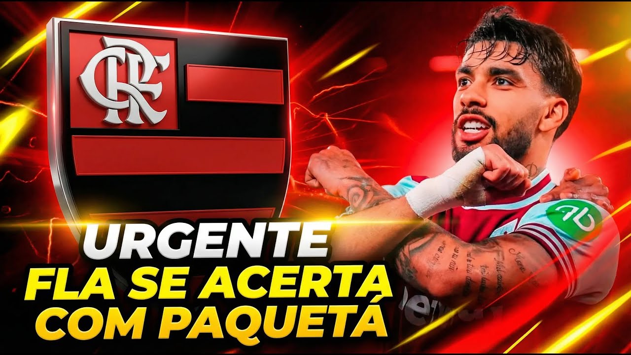 Urgente! Flamengo se acerta com Lucas Paquet&aacute;