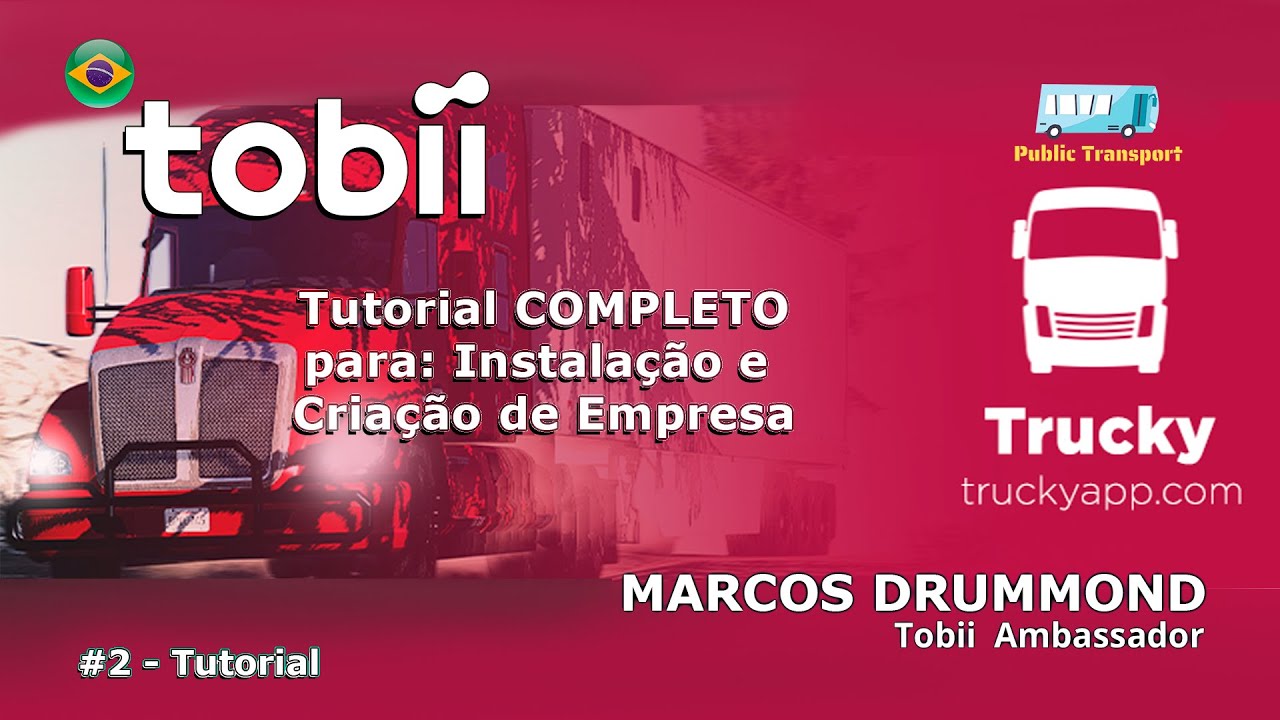 Tutorial Trucky - O que é? Como é? Como instalar? Como cria conta? Como despacha carga? Como usar?