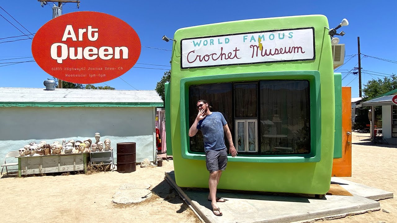 Art Queen + The World Famous Crochet Museum at Joshua Tree