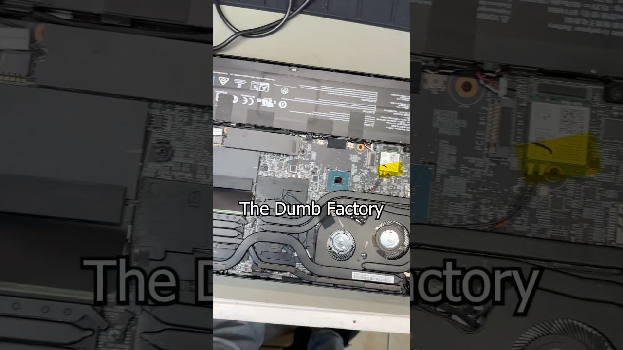 $2000 MSI Gaming Laptop is Rigged to FAIL #tech #pc #technology #shorts