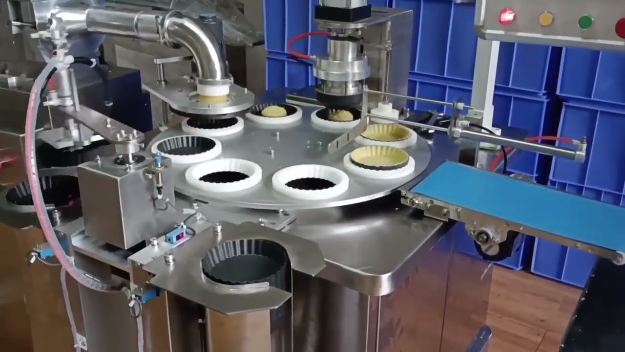 Full Automatic egg tart forming machine