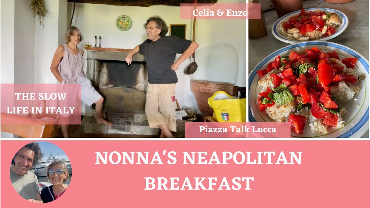 NONNA'S NEAPOLITAN BREAKFAST: STALE BREAD, TOMATOES & SOME MAGIC INGREDIENTS | NO FOOD WASTE RECIPE