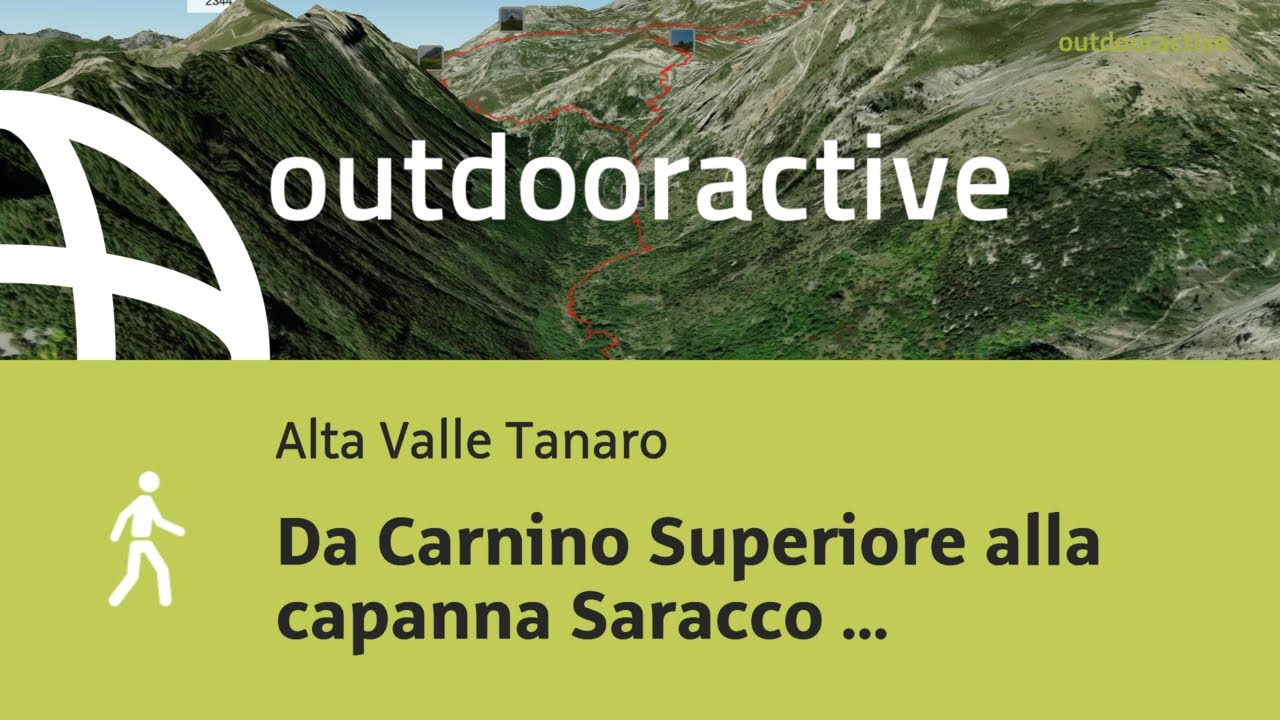 escursioni in Alta Valle Tanaro: Da Carnino Superiore alla capanna Saracco ...