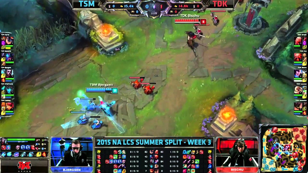 TSM WildTurtle Incredible Reaction Time - TSM vs TDK - NALCS Summer Week 3 Day 2