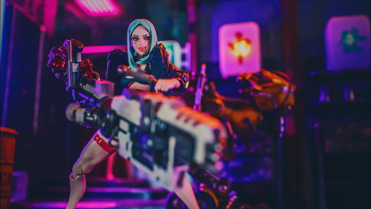 Rebecca Cyberpunk 2077 by Romakey X Cowl