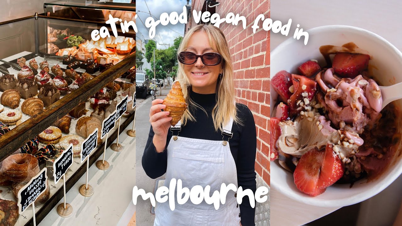 VLOG: what i ate in melbourne (vegan!) 🤠🥯