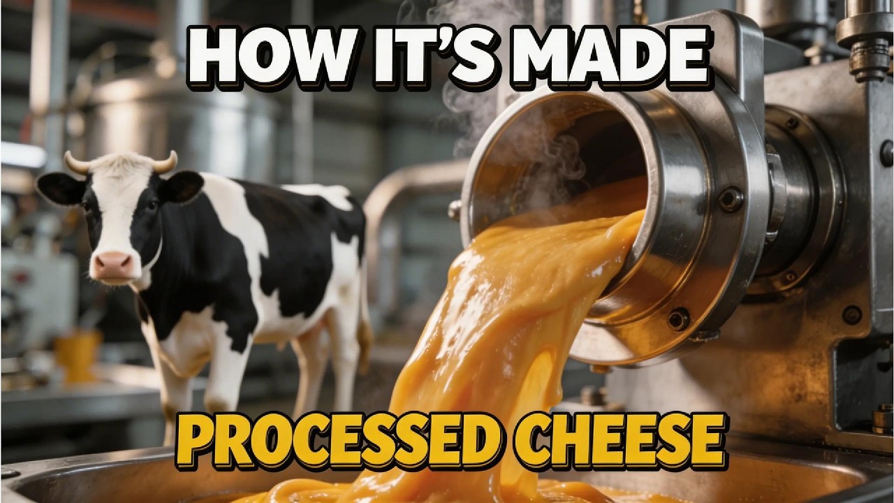 How Processed Cheese Is Made in Massive Factories | Industrial Production