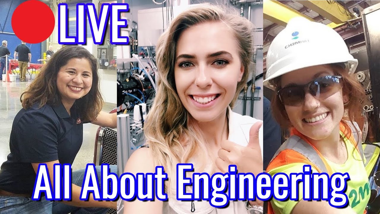🔴 LIVE All about engineering with The People Engineer and The Watermark Blog | Women in Engineering