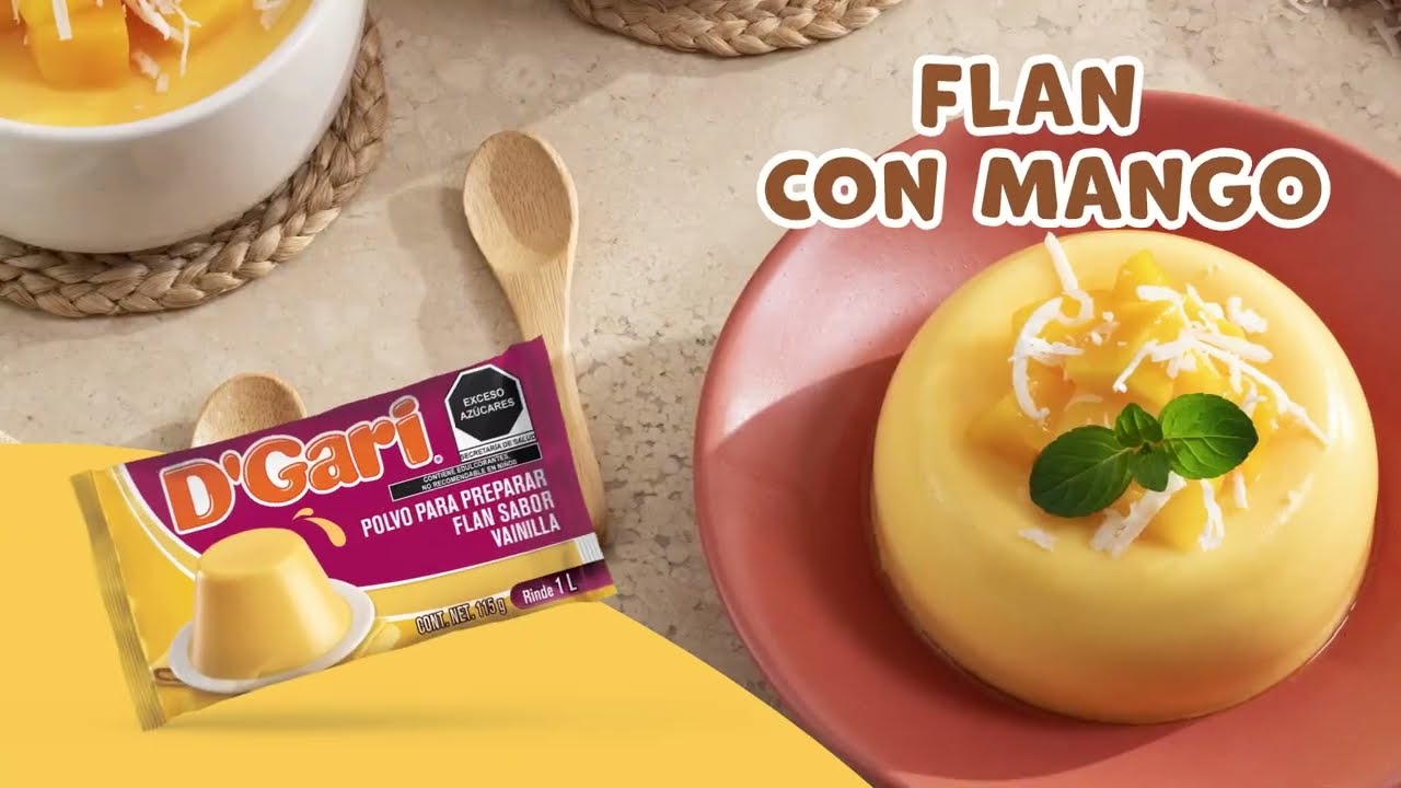 Postres deliciosos con Flanes D’Gari®