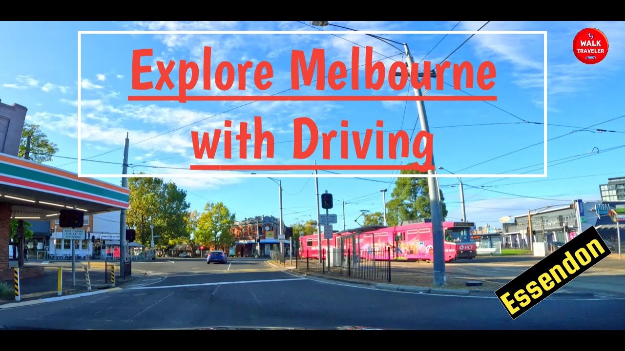 Driving Around  Essendon Sub/ Victoria/ Melbourne With Gopro11  Dash cam Footage