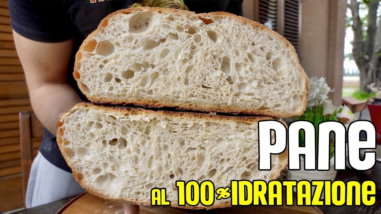 La mia prima pagnotta AL 100% DI IDRATAZIONE *CE L'HO FATTA *