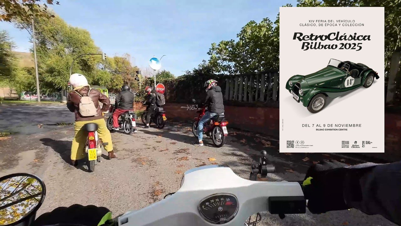Nos colamos en Retro Clásica y esto fue lo que encontramos. #vespino