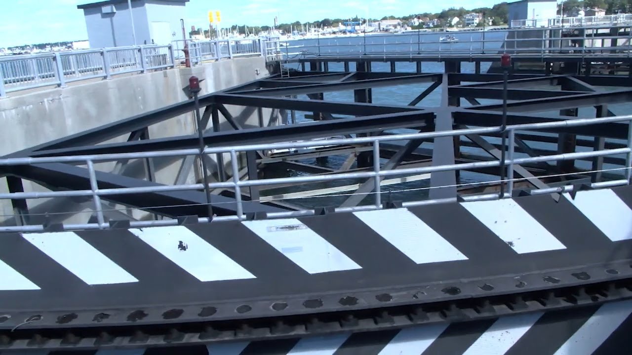 Construction of the New Bedford Hurricane Protection Barrier in 1962