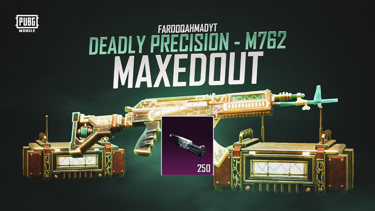 Deadly Precision M762 Maxed out Level 7 | 🔥 PUBG MOBILE🔥