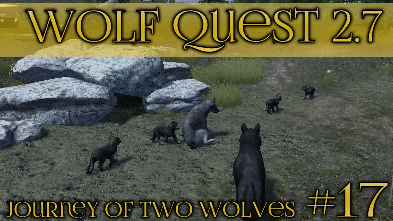 Stormy Birth of Wolf Pups!🐺  Wolf Quest 2.7 - Brothers Journey || Episode #17