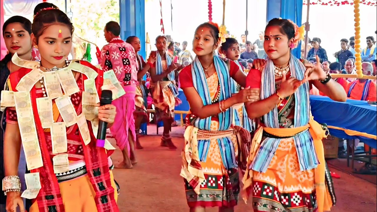 Day time bhalukata ladies sankirtan mandali 4k HD Video AK KALAKAR 143 super sambalpuri 78038249