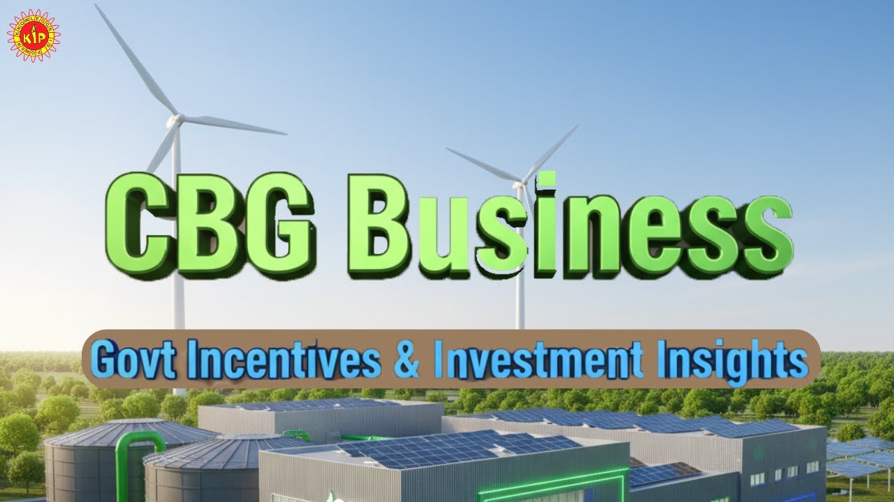 CBG Business with Government Incentives & Investment Insights! #kip #compressedbiogas #biogas